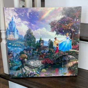 Thomas Kinkade Cinderella canvas
